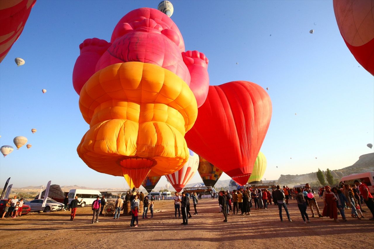 kapodakya sıcak hava balon festivali resimleri