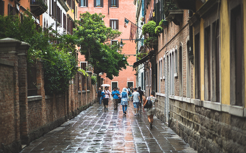 Venedik Gezi Rehberi - Venedik sokaklar